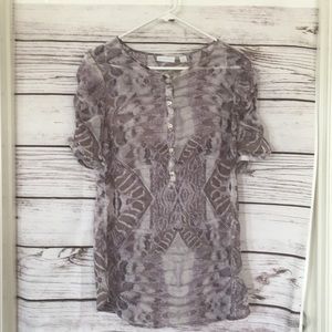 Sheer NY&Co top